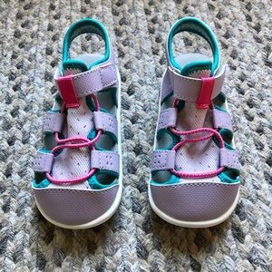 Girls See Kai Run fisherman sandals *Like new*